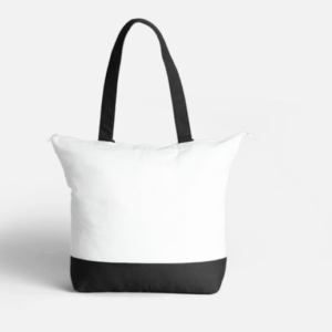 Grand Sac Zippé en Coton Austin Mini – Image 2