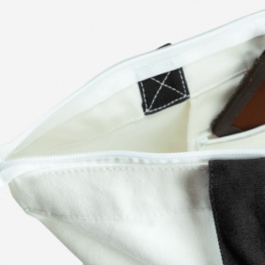 Grand Sac Zippé en Coton Austin Mini – Image 3