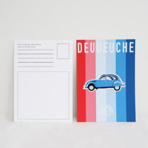 Carte Postale Citroën 2CV | Papivroom