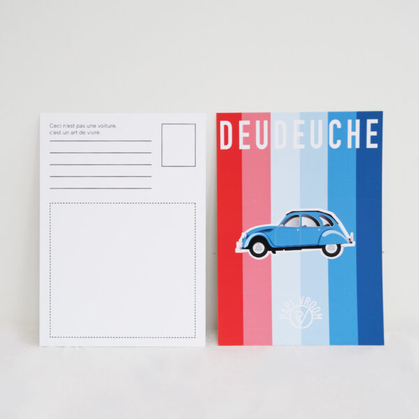 Carte Postale Citroën 2CV | Papivroom