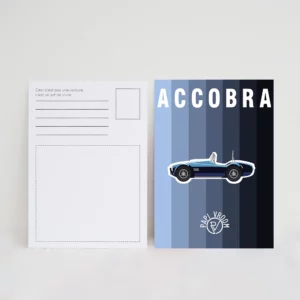 Carte Postale AC Cobra Shelby | Papivroom
