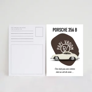 Carte Postale Porsche 356B | Papivroom