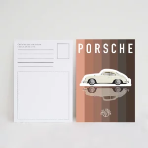Carte Postale Porsche 356B | Papivroom
