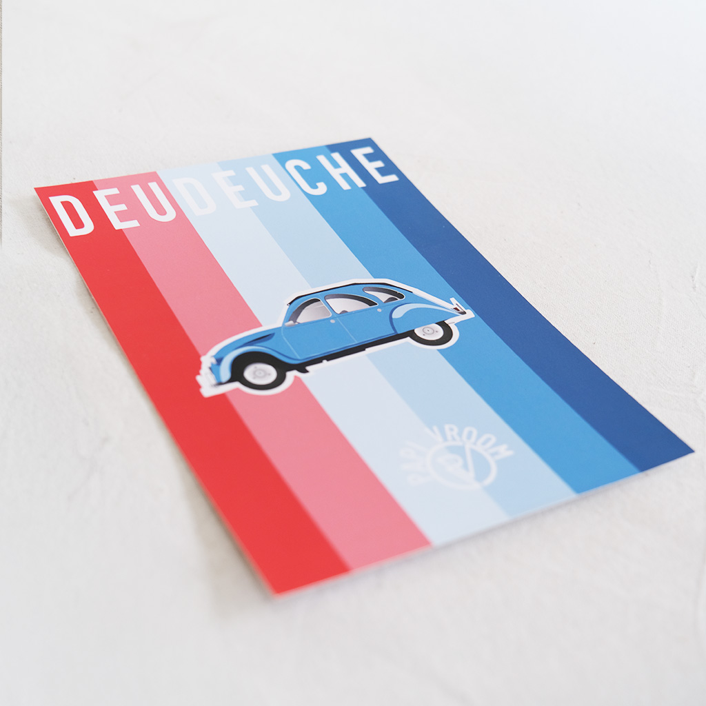 Carte Postale Citroën 2CV | Papivroom – Image 2