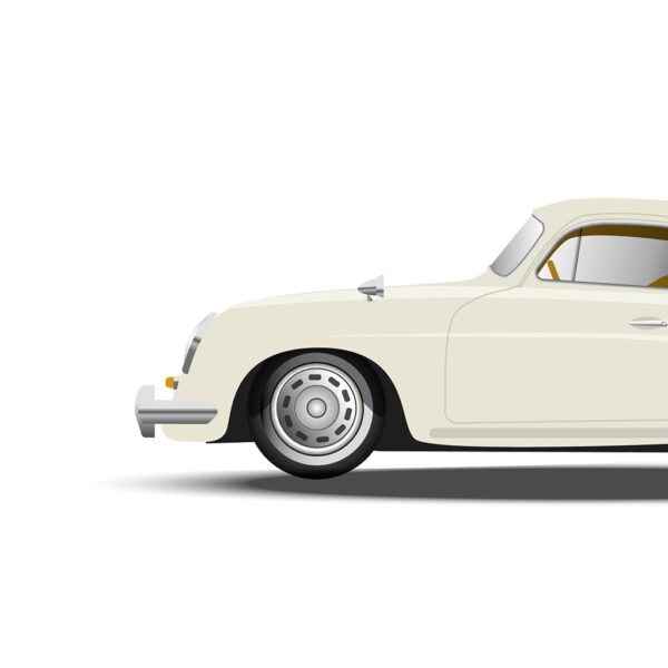 Cadre Miniature Porsche 356B | Papivroom