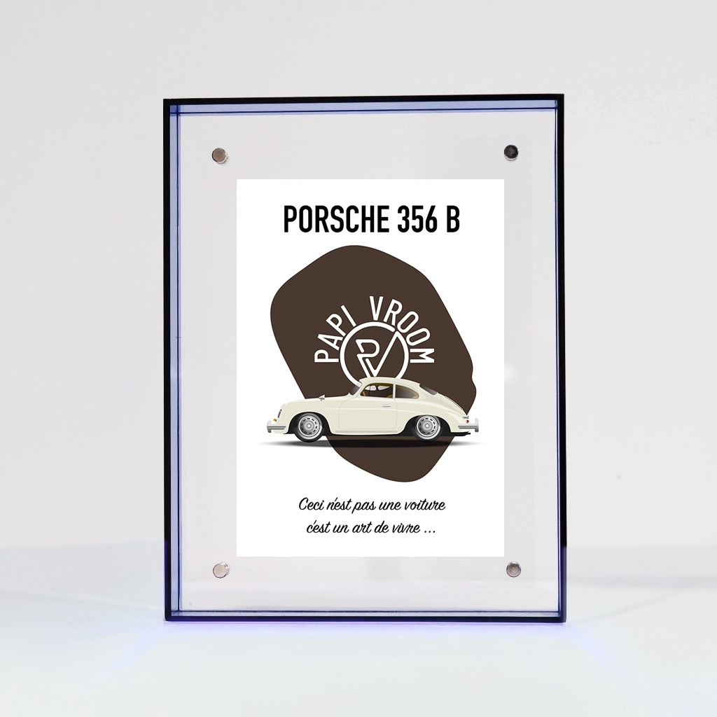 Carte Postale Porsche 356B | Papivroom – Image 7