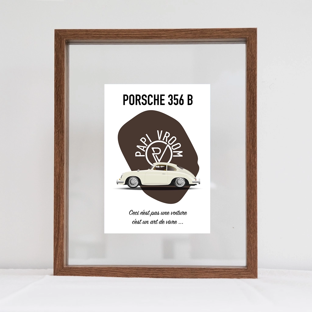 Carte Postale Porsche 356B | Papivroom – Image 8