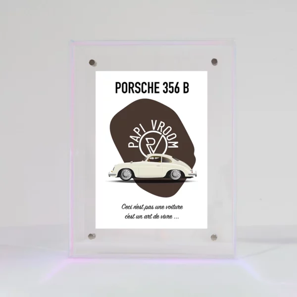 Carte Postale Porsche 356B | Papivroom