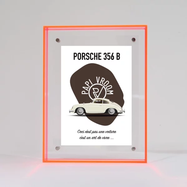 Carte Postale Porsche 356B | Papivroom