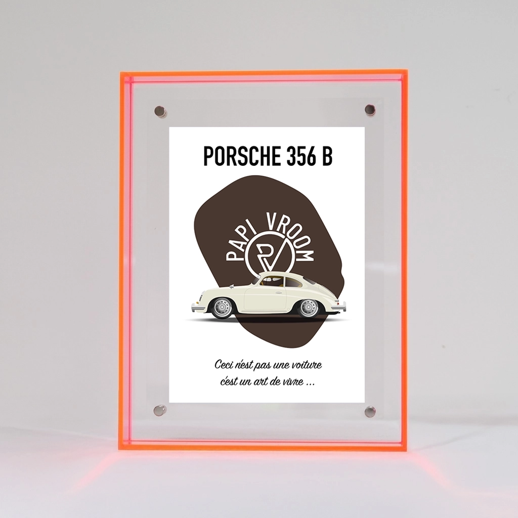 Carte Postale Porsche 356B | Papivroom – Image 4