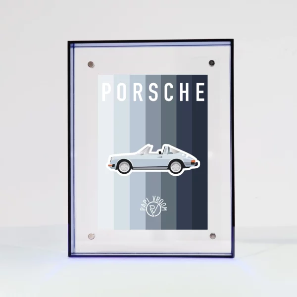 Carte Postale Porsche 911 Targa | Papivroom