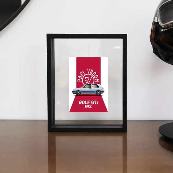 Carte Postale Golf GTI MK2 | Papivroom