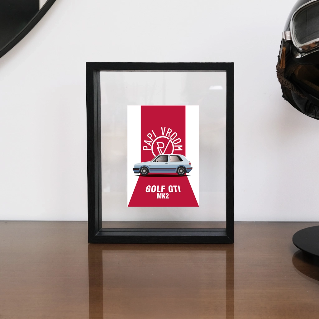 Carte Postale Golf GTI MK2 | Papivroom – Image 9