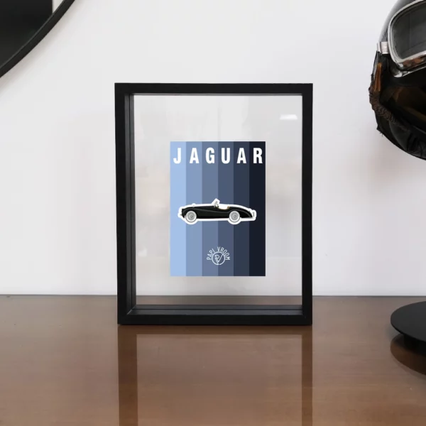 Carte Postale Jaguar XK120 | Papivroom