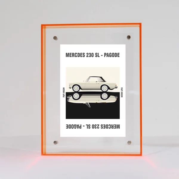 Carte Postale Mercedes 230 SL Pagode | Papivroom
