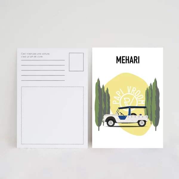 Carte Postale Citroën Méhari | Papivroom