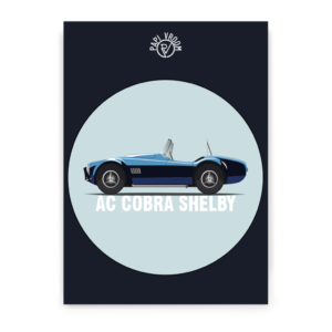 Affiche voiture ancienne AC Cobra – Image 3
