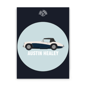 Affiche voiture ancienne Austin Healey – Image 3