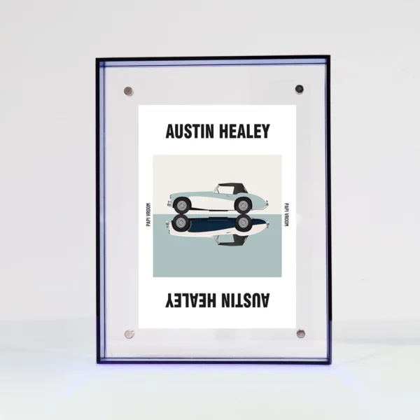 Carte Postale Austin-Healey | Papivroom