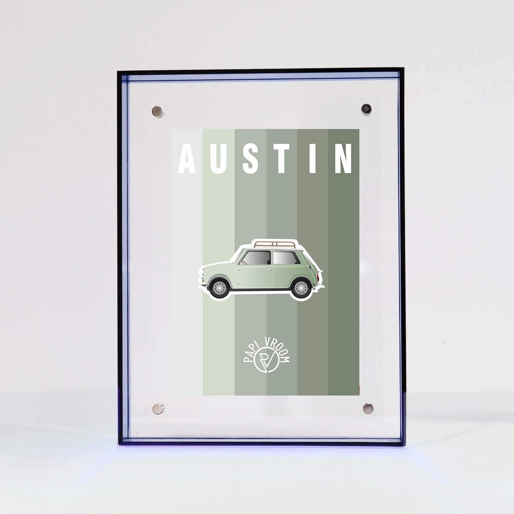 Carte Postale Austin Mini | Papivroom – Image 7
