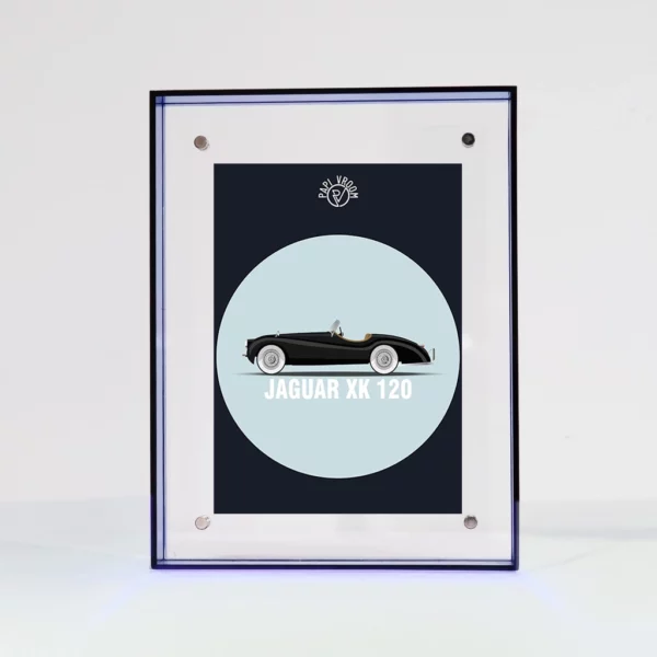 Carte Postale Jaguar XK120 | Papivroom