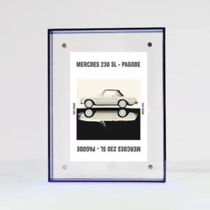 Carte Postale Mercedes 230 SL Pagode | Papivroom – Image 5