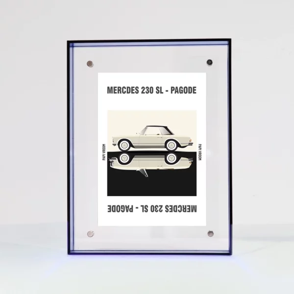Carte Postale Mercedes 230 SL Pagode | Papivroom