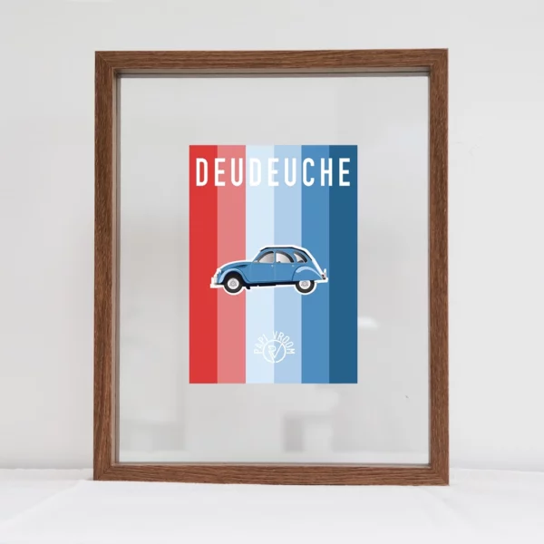 Carte Postale Citroën 2CV | Papivroom