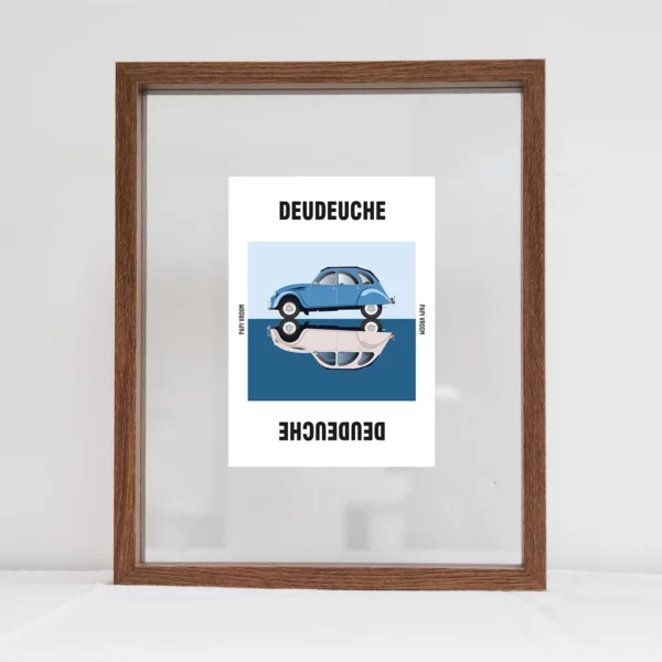Carte Postale Citroën 2CV | Papivroom