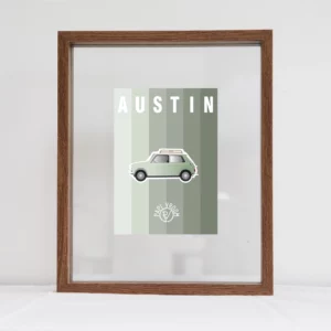 Carte Postale Austin Mini | Papivroom – Image 4