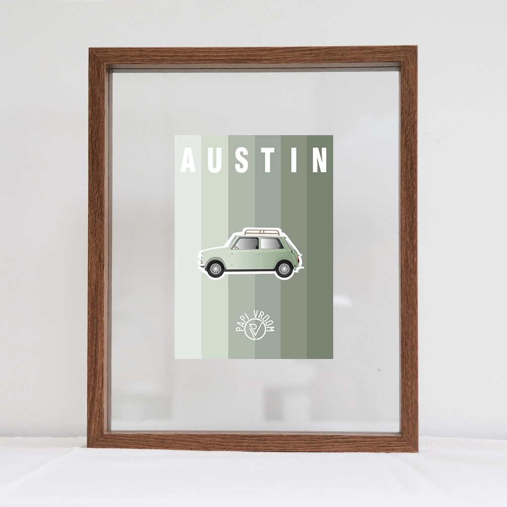 Carte Postale Austin Mini | Papivroom – Image 4