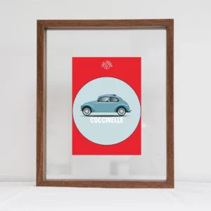 Carte Postale Volkswagen Coccinelle | Papivroom – Image 3