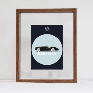 Carte Postale Jaguar XK120 | Papivroom – Image 8