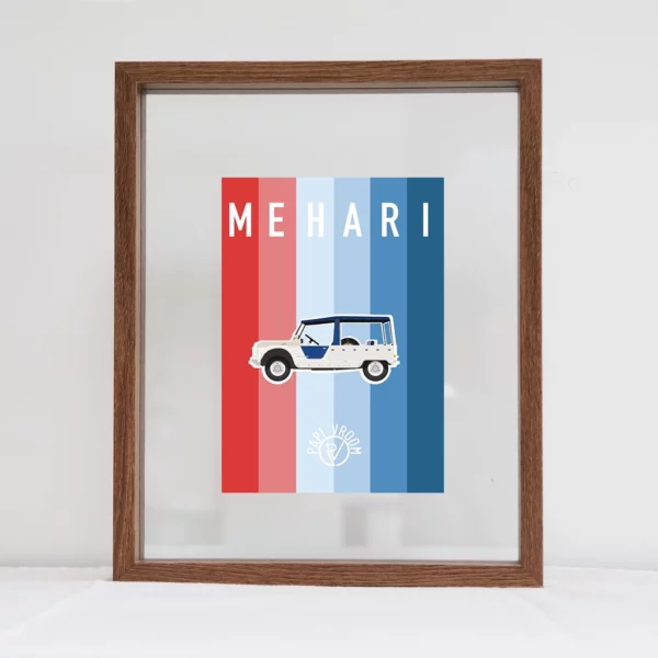 Carte Postale Citroën Méhari | Papivroom