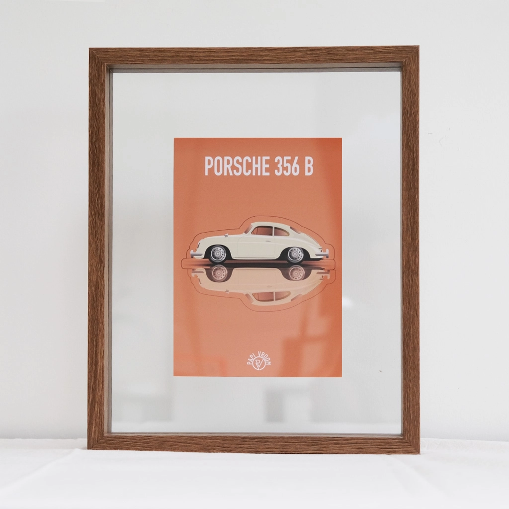 Carte Postale Porsche 356B | Papivroom – Image 3