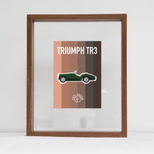 Carte Postale Triumph TR3 | Papivroom – Image 3