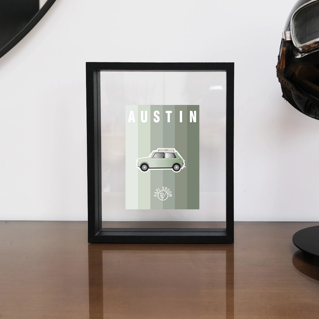 Carte Postale Austin Mini | Papivroom – Image 3