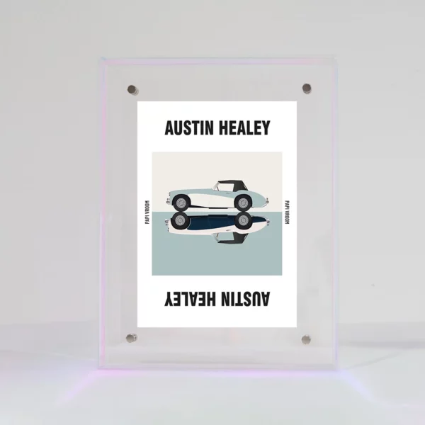 Carte Postale Austin-Healey | Papivroom