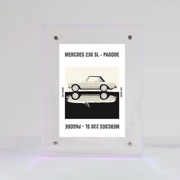 Carte Postale Mercedes 230 SL Pagode | Papivroom