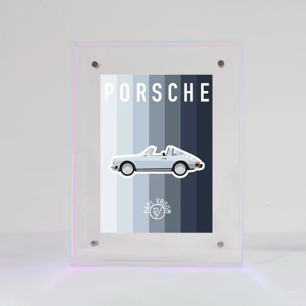 Carte Postale Porsche 911 Targa | Papivroom