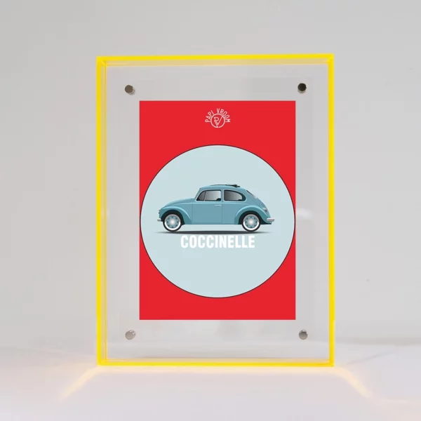 Carte Postale Volkswagen Coccinelle | Papivroom