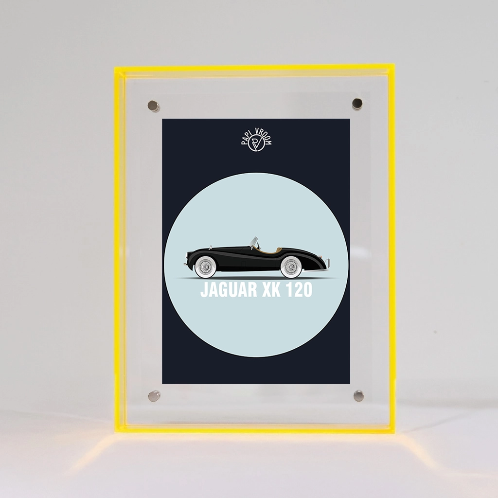 Carte Postale Jaguar XK120 | Papivroom – Image 4