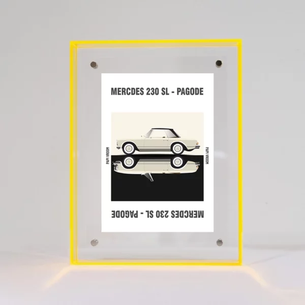 Carte Postale Mercedes 230 SL Pagode | Papivroom
