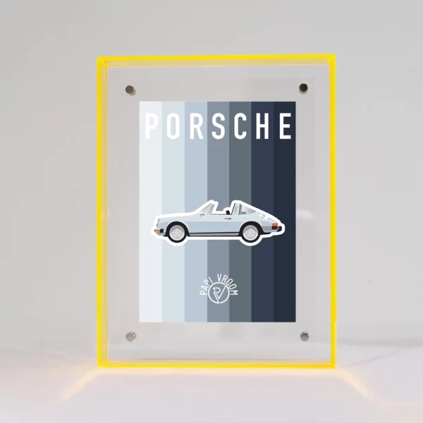 Carte Postale Porsche 911 Targa | Papivroom