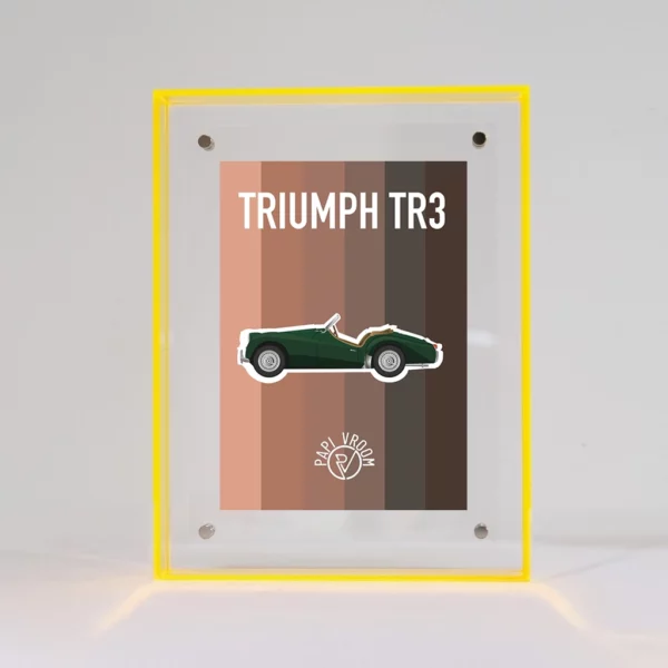 Carte Postale Triumph TR3 | Papivroom