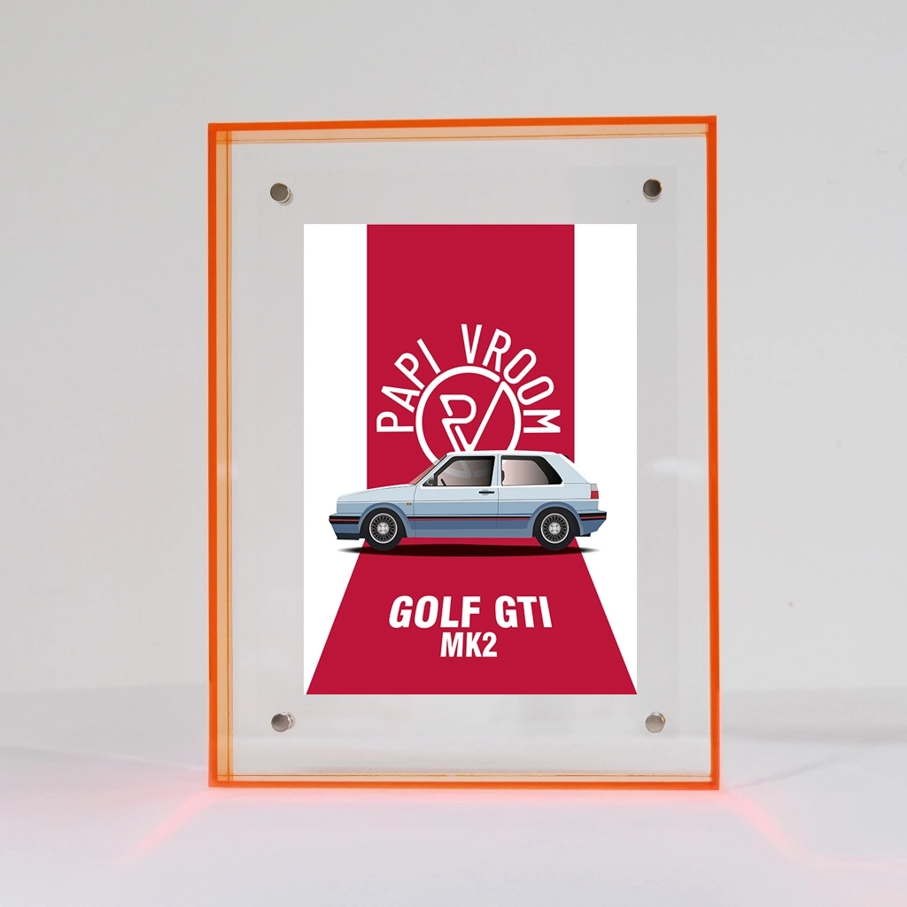 Carte Postale Golf GTI MK2 | Papivroom – Image 3