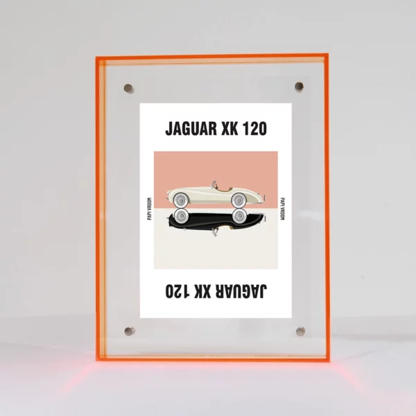 Carte Postale Jaguar XK120 | Papivroom