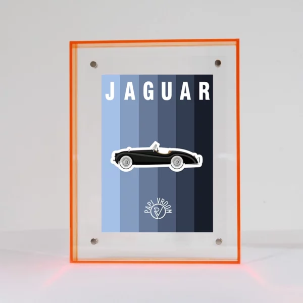 Carte Postale Jaguar XK120 | Papivroom