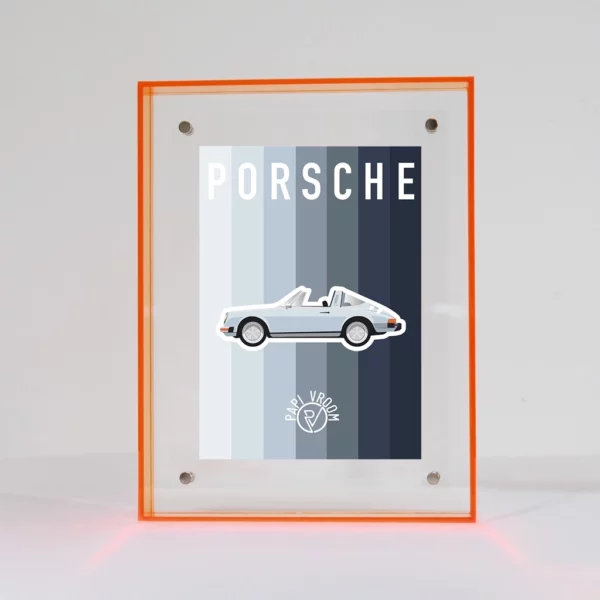Carte Postale Porsche 911 Targa | Papivroom