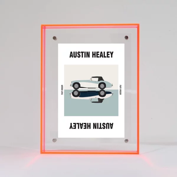 Carte Postale Austin-Healey | Papivroom